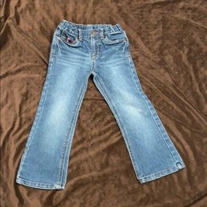 bootcut Cherokee Jeans with flower pockets! 🌸